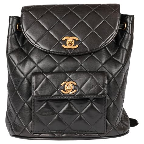 zaino chanel nero prezzo|CHANEL.